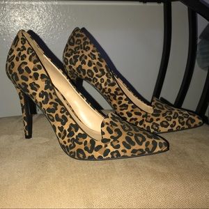 Leopard print pumps by LC Lauren Conrad
